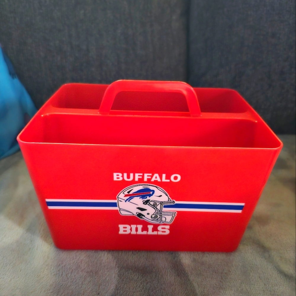 Buffalo Bills Red Storage Bin